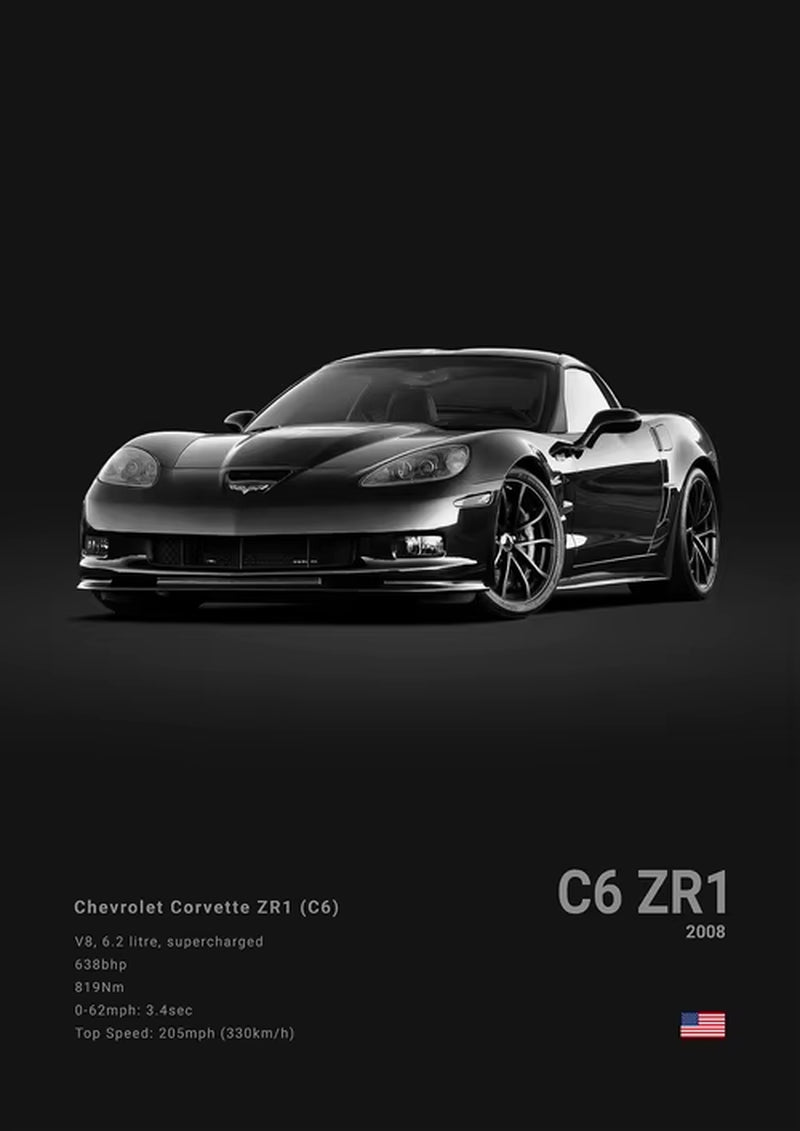 Poster American cars