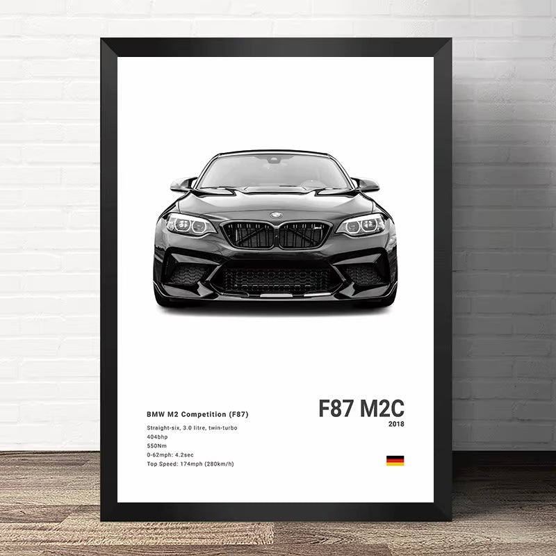Poster - Collection BMW -