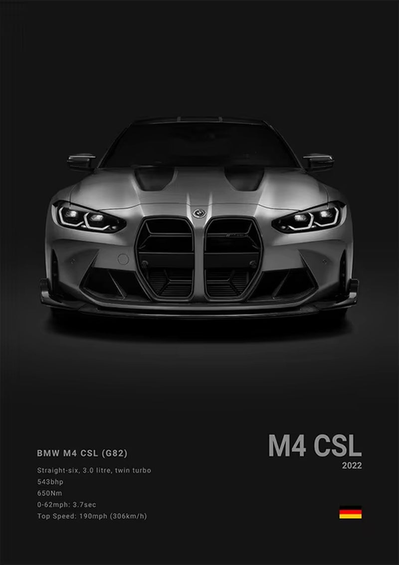 Poster - Collection BMW