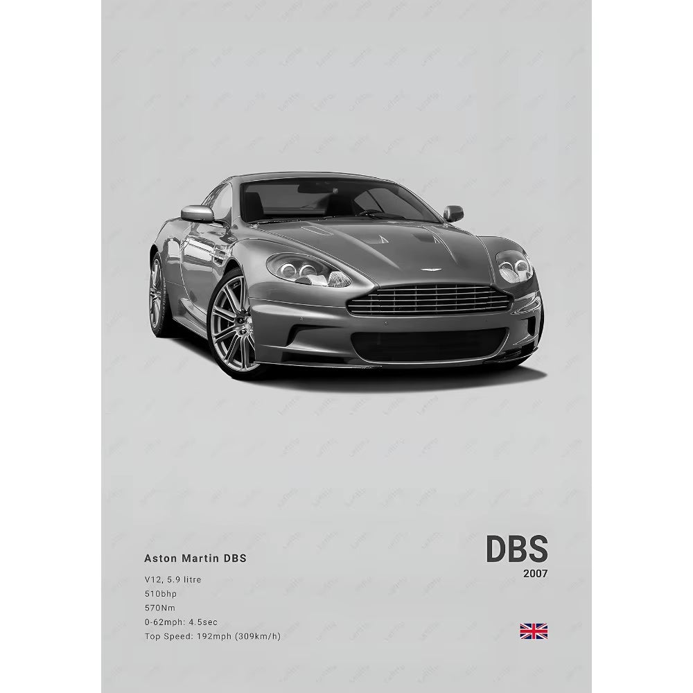 Poster Aston martin