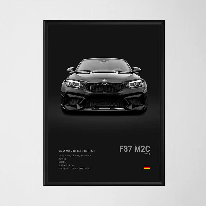 Poster - Collection BMW