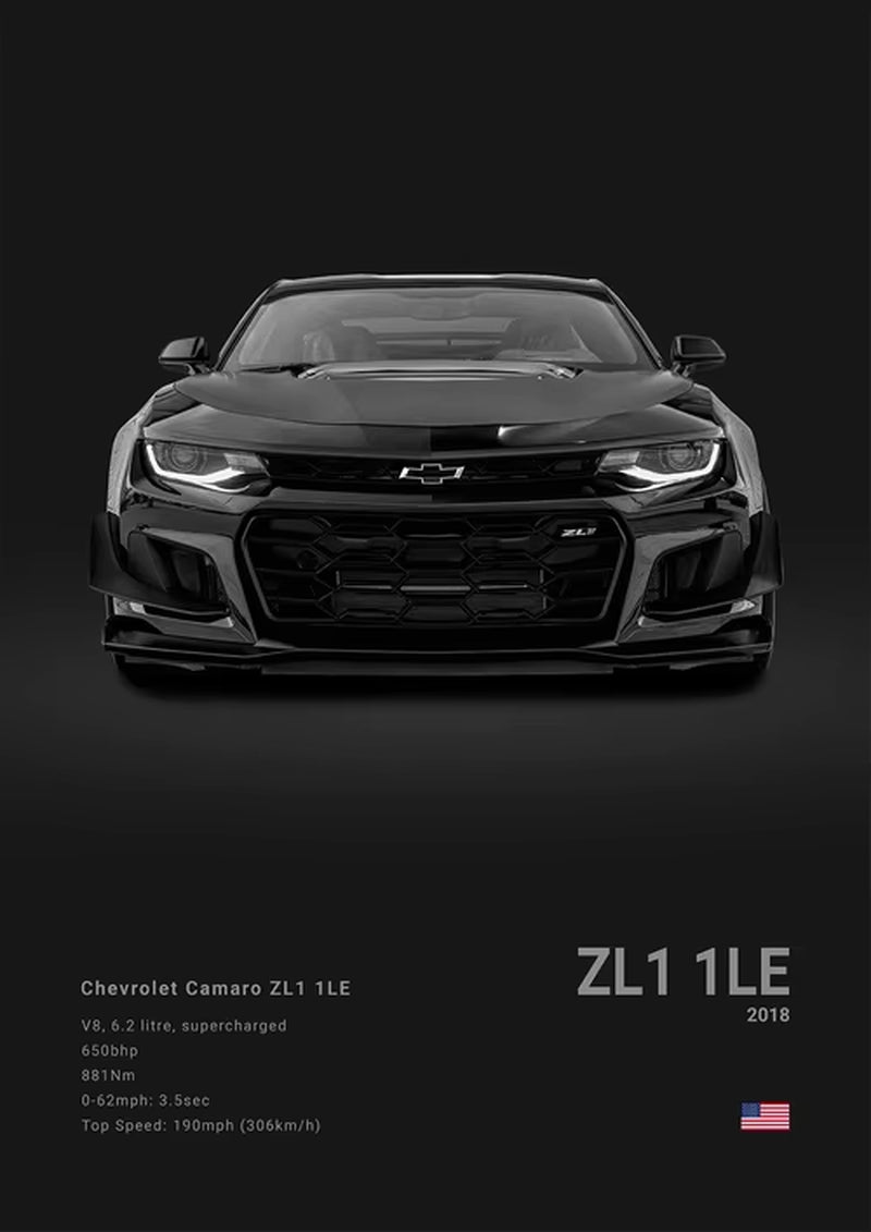 Poster American cars