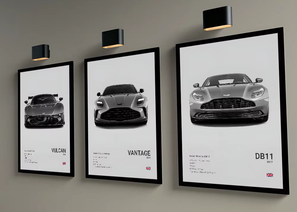 Poster Aston martin
