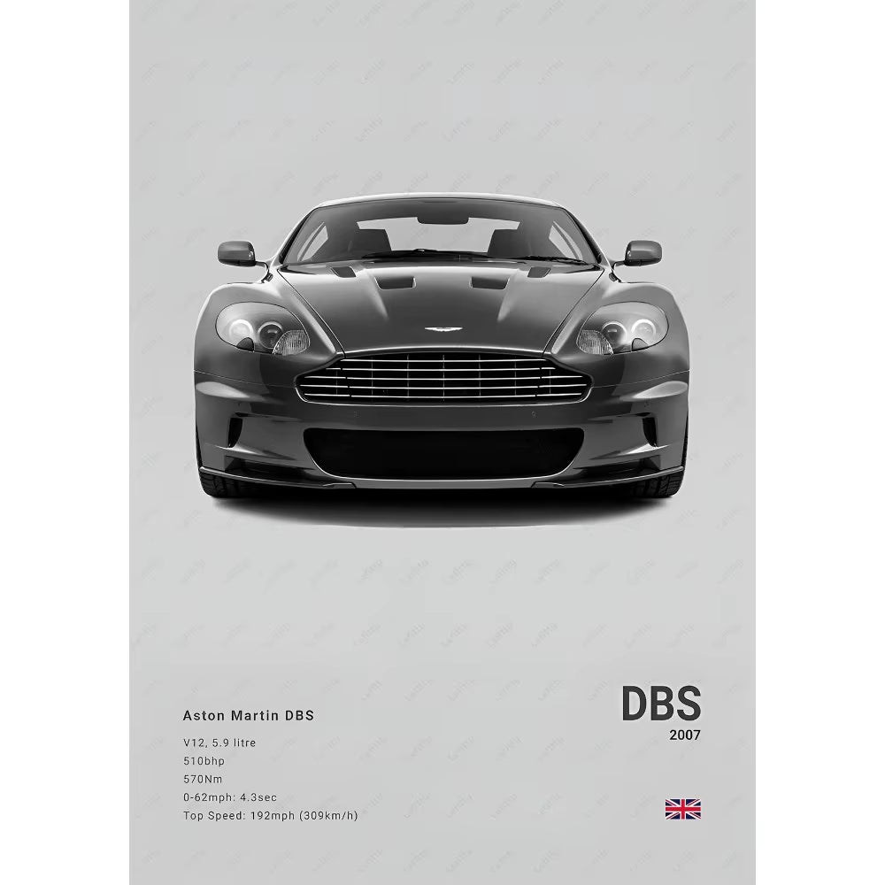 Poster Aston martin