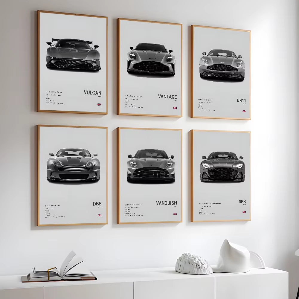 Poster Aston martin