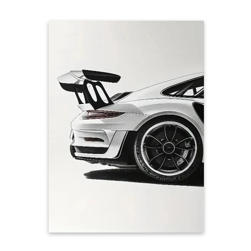 911 GT3 - Cadre photo