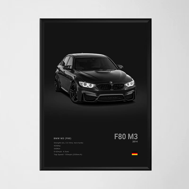 Poster - Collection BMW