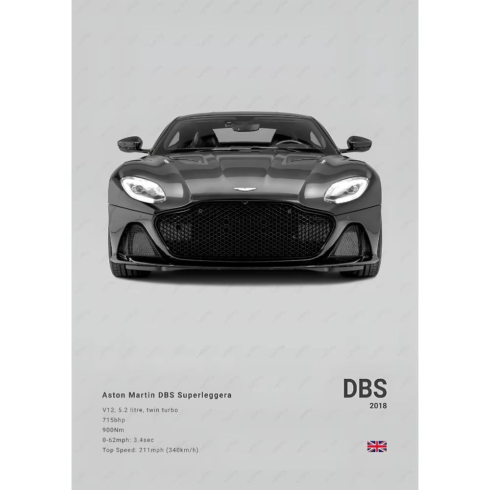 Poster Aston martin
