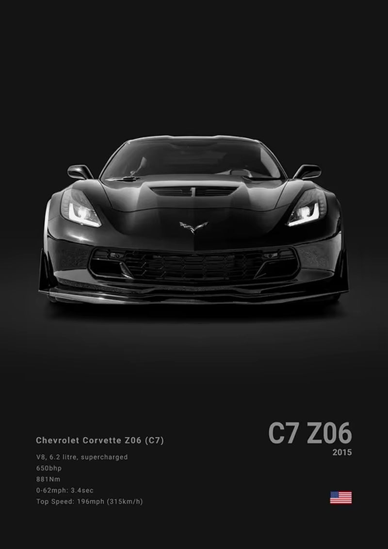 Poster American cars