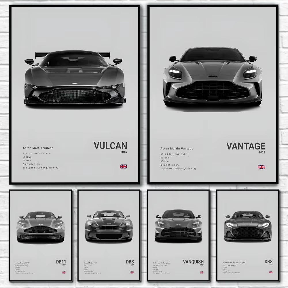 Poster Aston martin