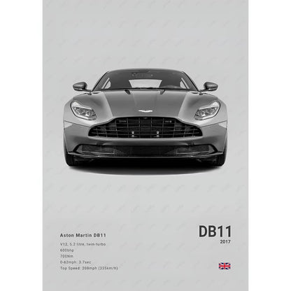 Poster Aston martin 