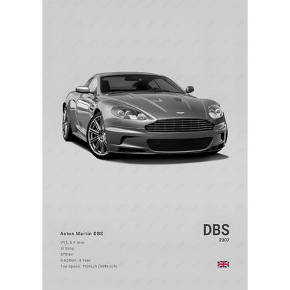 Poster Aston martin 