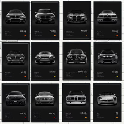 Poster - Collection BMW 