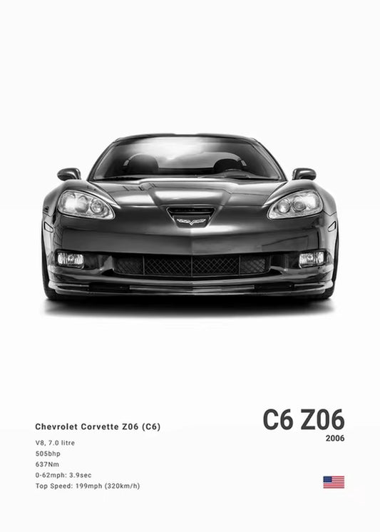 Poster American cars 
