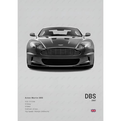 Poster Aston martin 