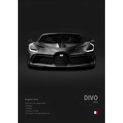 Poster - Collection Bugatti