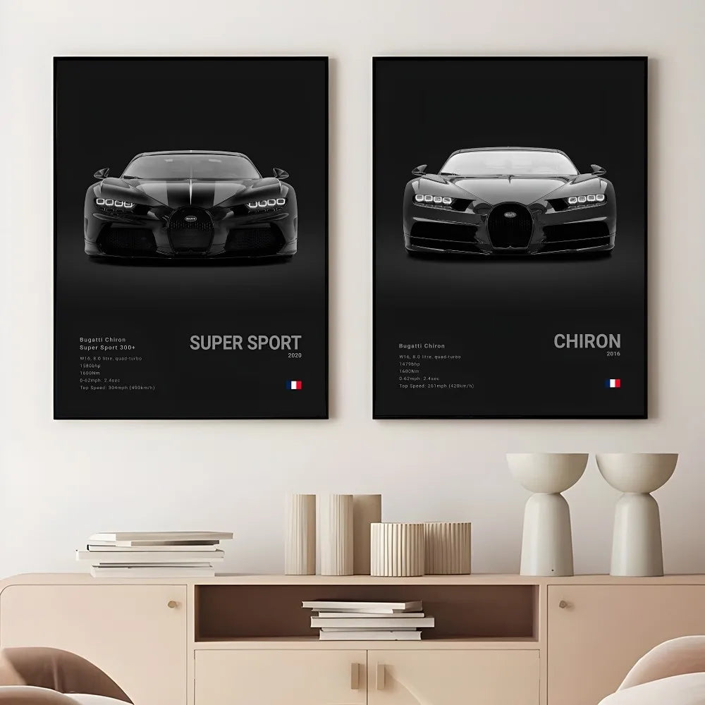 Poster - Collection Bugatti
