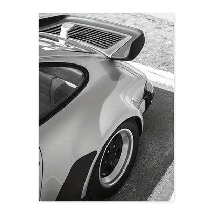 Vintage Porsche 911 - Blanche 