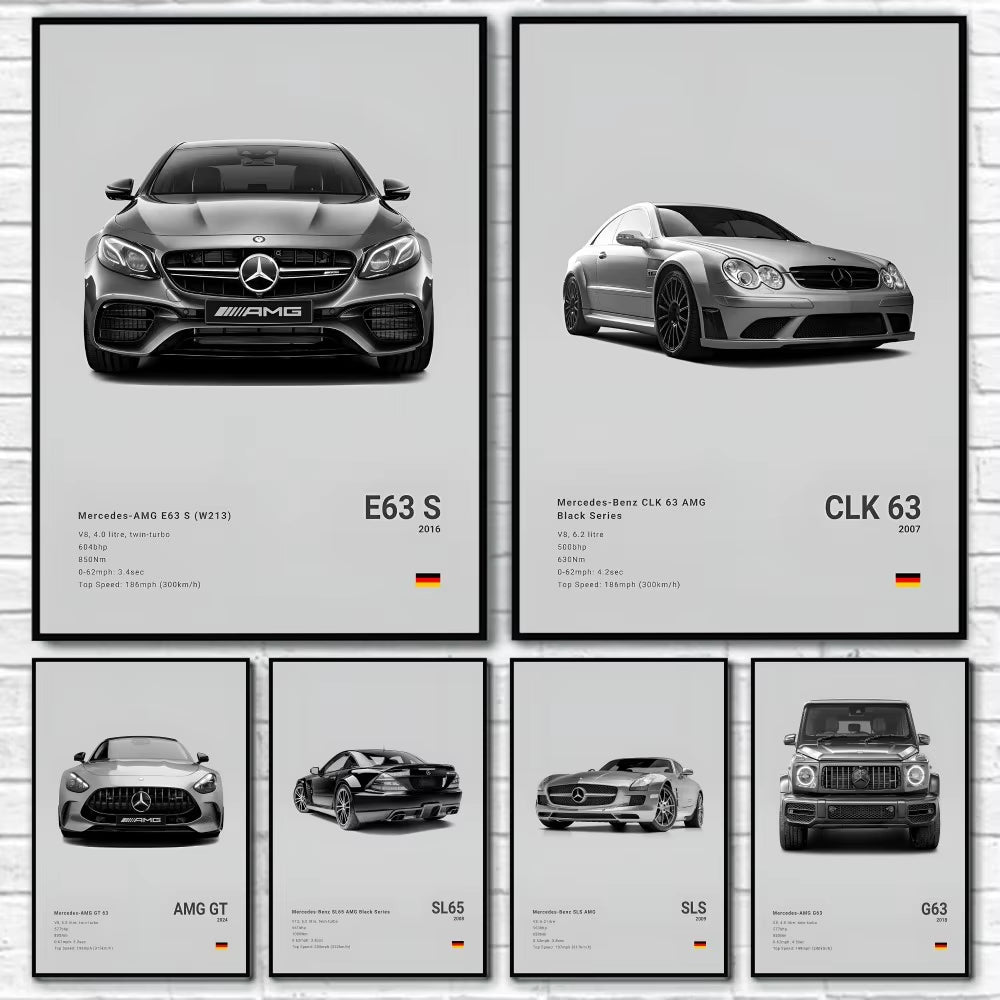 Poster - Collection Mercedes
