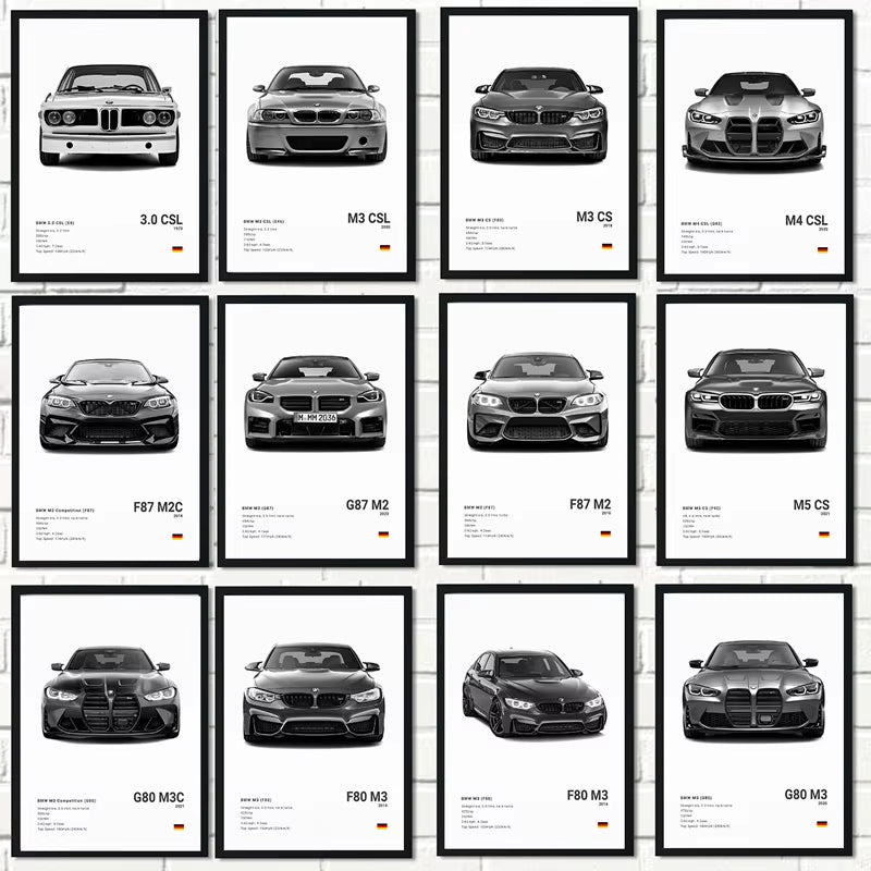 Poster - Collection BMW -