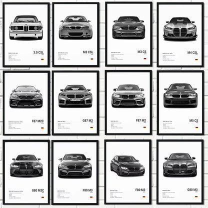 Poster - Collection BMW -