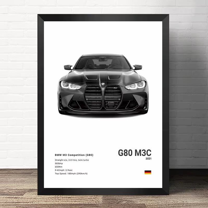 Poster - Collection BMW -