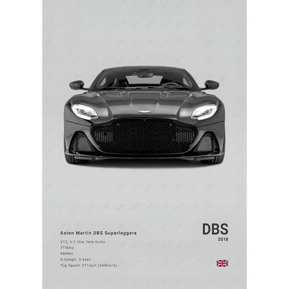 Poster Aston martin 