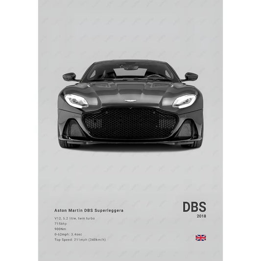 Poster Aston martin 